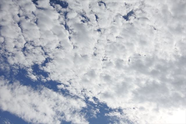 青空 雲 晴れ間