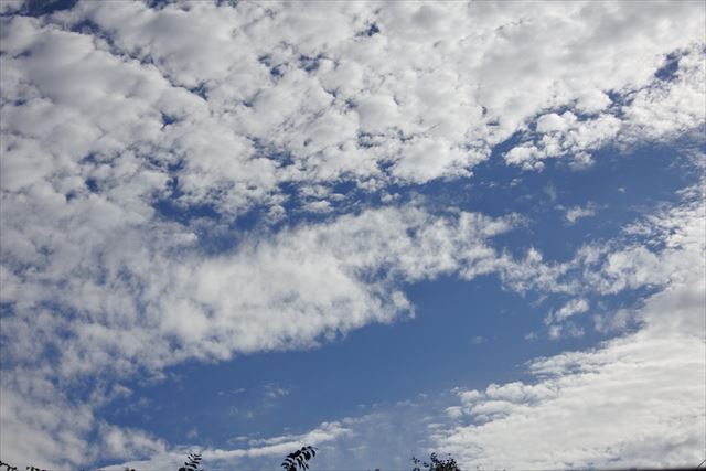 空 雲 晴れ間 あおぞら