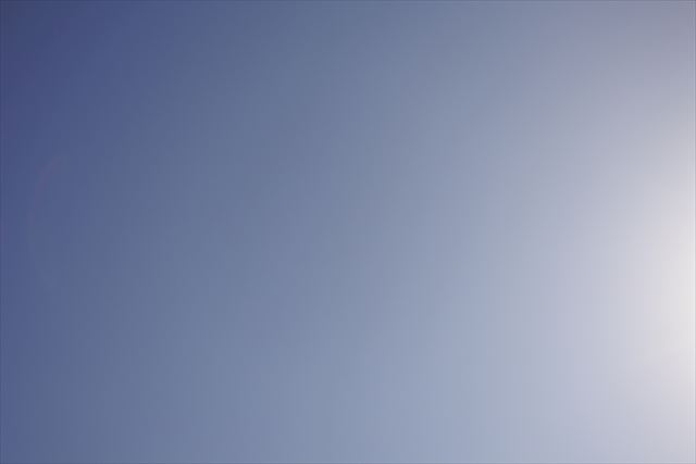 青空 眩しい 雲ない 快晴