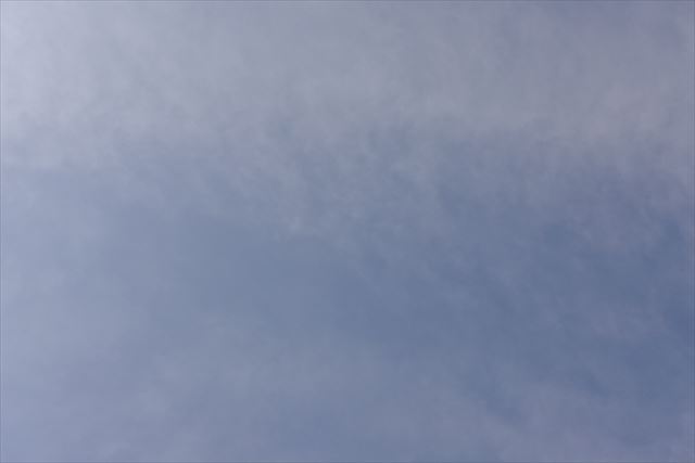 空 青 雲 流れる