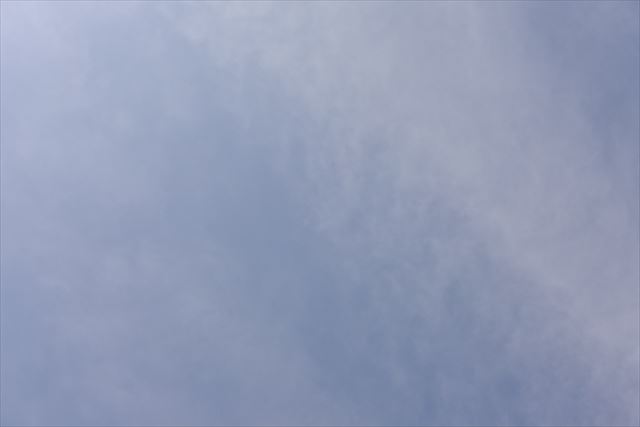曇り 空 青 白 雲