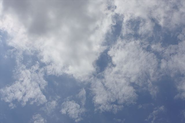 青空 雲 幻想的