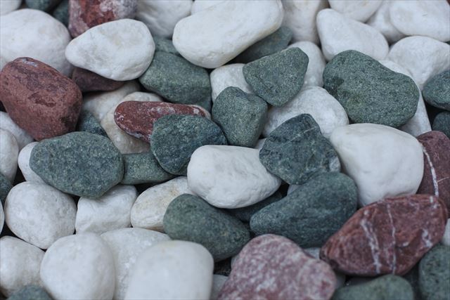 砂利 石 色
