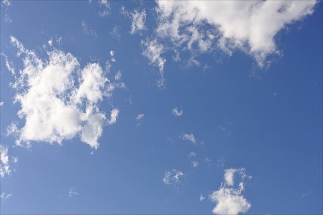 きれいな空だなぁ