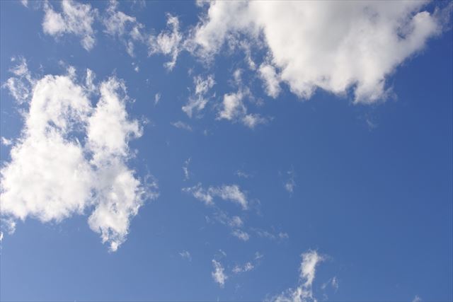 空を眺めていると時間が経つのを忘れます