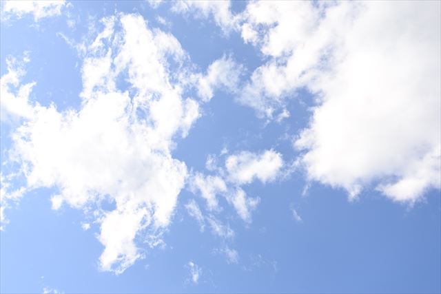 まぶしい夏の太陽