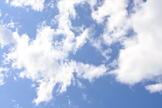 今日の天気は「晴れ」