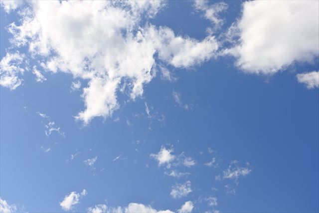 いい気分。いい天気。