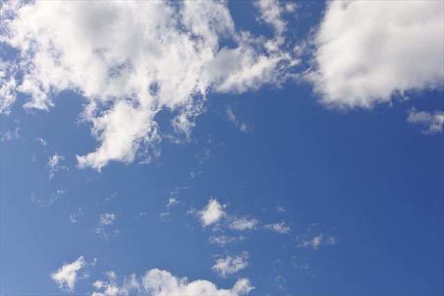 雲が流れるのをずっと見ていました