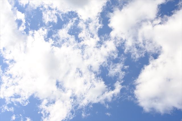 きれいな空だなぁ