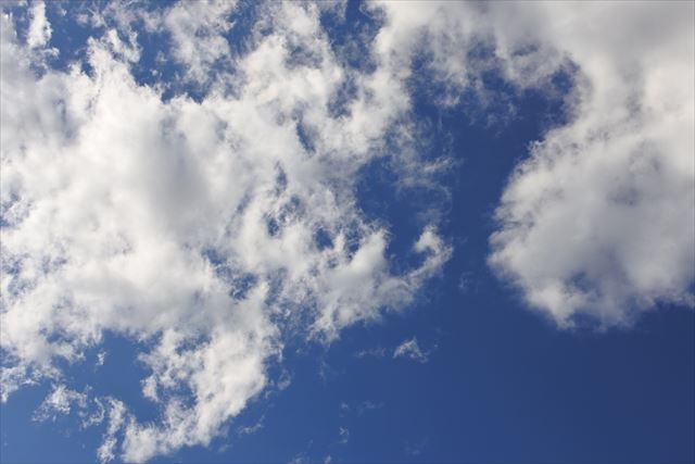 今日の天気は快晴です