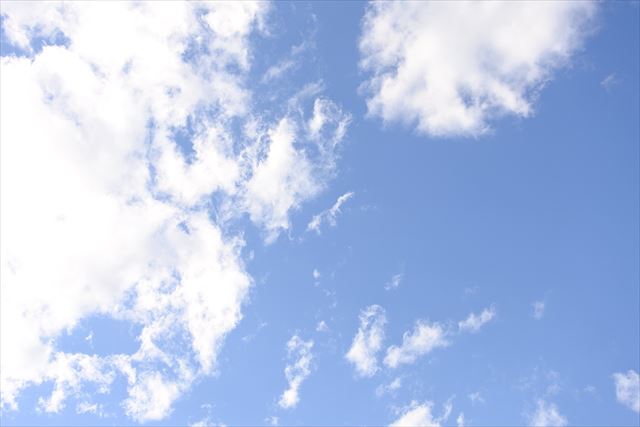 本日快晴。これから旅行へ出発