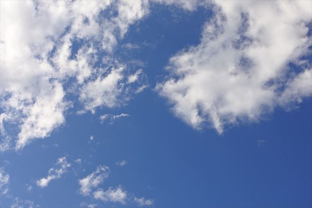 今日の天気は晴れ！