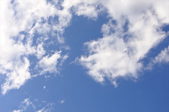 きれいな空だなぁ