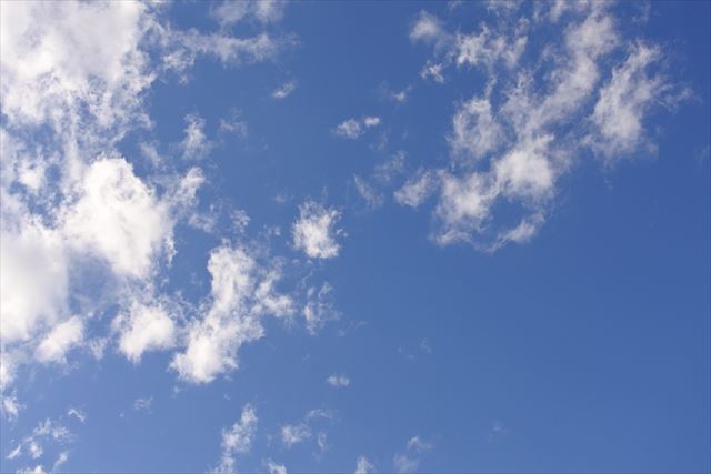 空を見上げてぼーっとしてみる