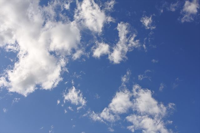 空を見上げる。子供の頃を思い出す