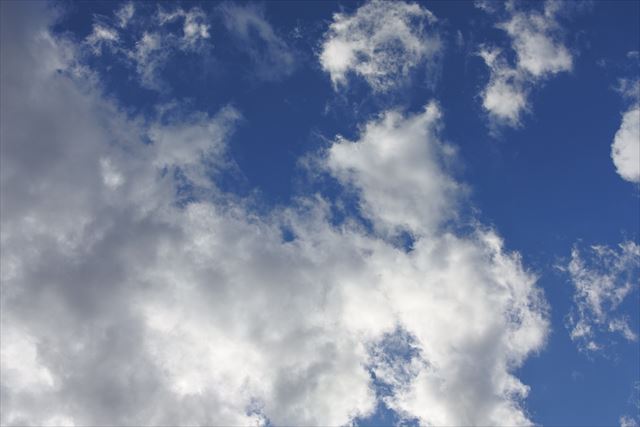 晴れてたのになぁ。雨雲かな