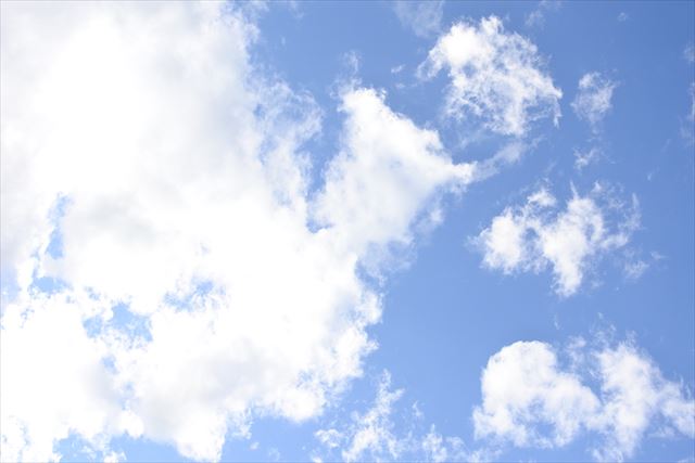 今日の天気は晴れ！