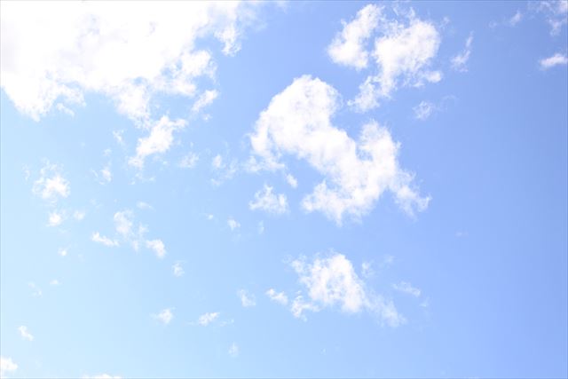 今日はいいお天気でーす！