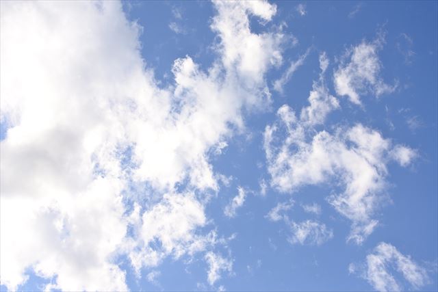 きれいな空だなぁ。
