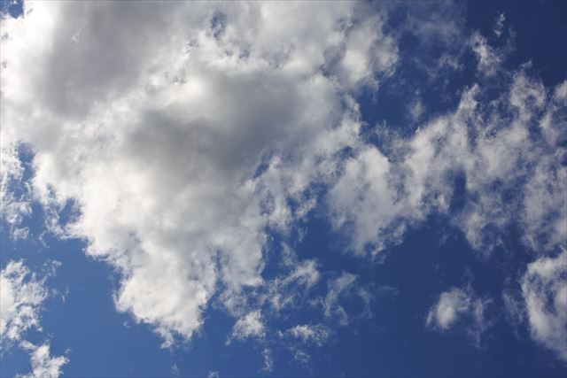 夏の空。