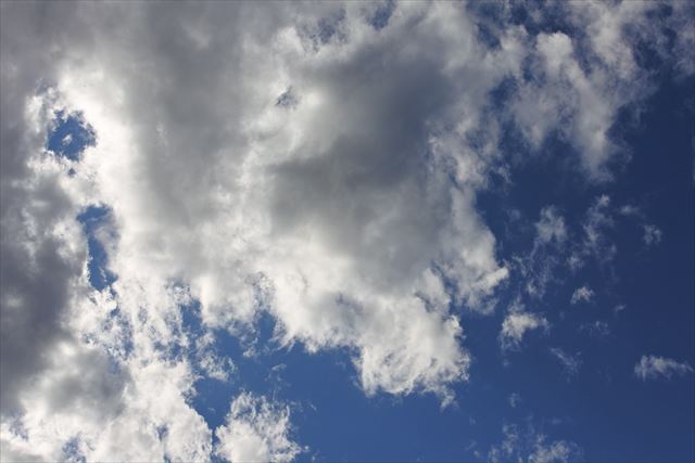 青空と雲