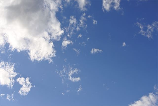 キレイな空。