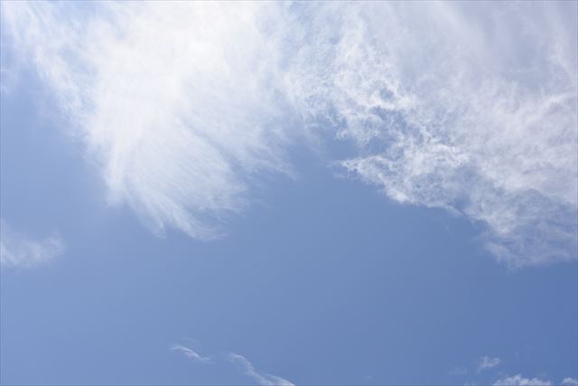 夏の空。