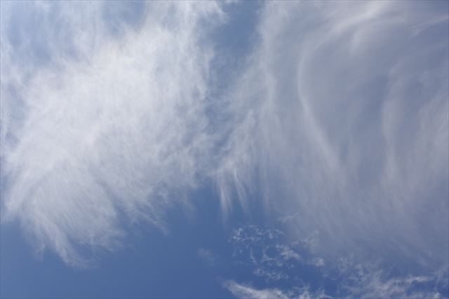 嫌なことがあると空を見るの。