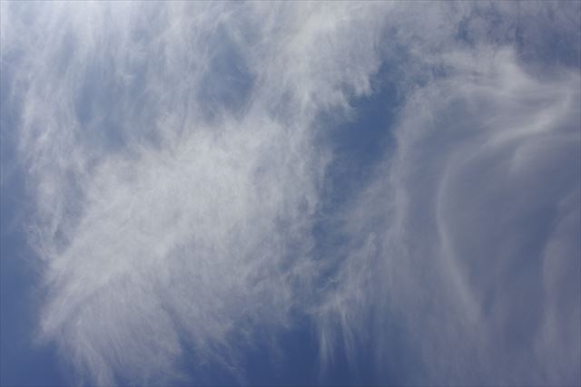 きれいな青い空