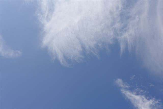 青空がきれいだなぁ