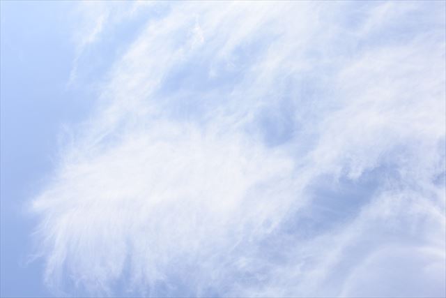 天気予報どおり、晴れ！