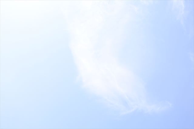 太陽がまぶしい