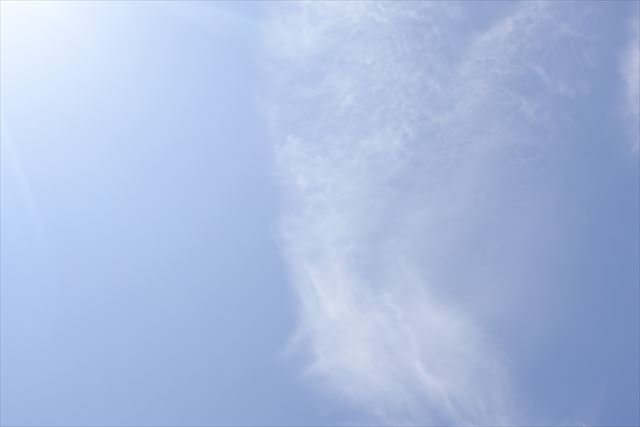 きれいな空です