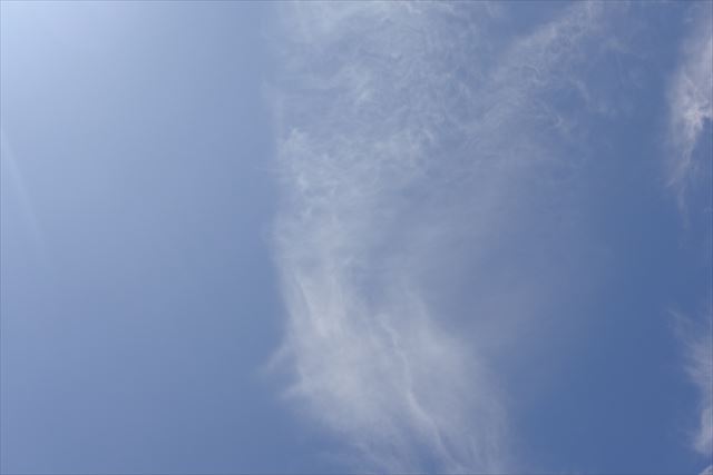 空を見上げて祈る。家族みんなの幸せを