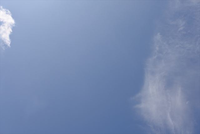 天気がいいと心も晴れバレ