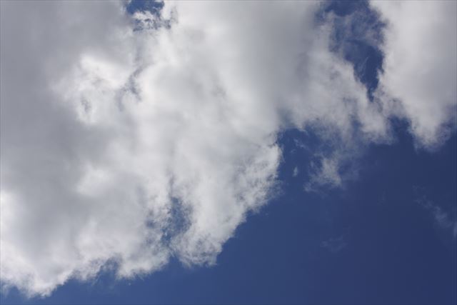 快晴です。旅行日和です