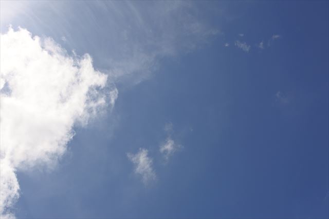 空がきれい。それだけで涙が出てくる