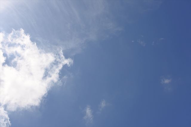 １日の始まりに空を見るのが好き。今日もいい日でありますように