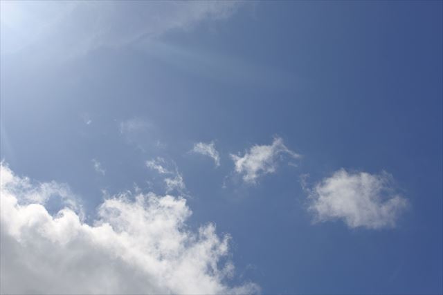 今日もいい天気