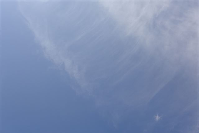 今日の天気は晴れです