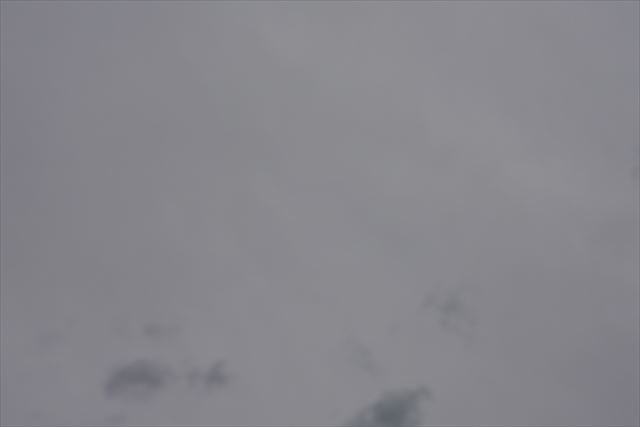 今日は雲が多いです