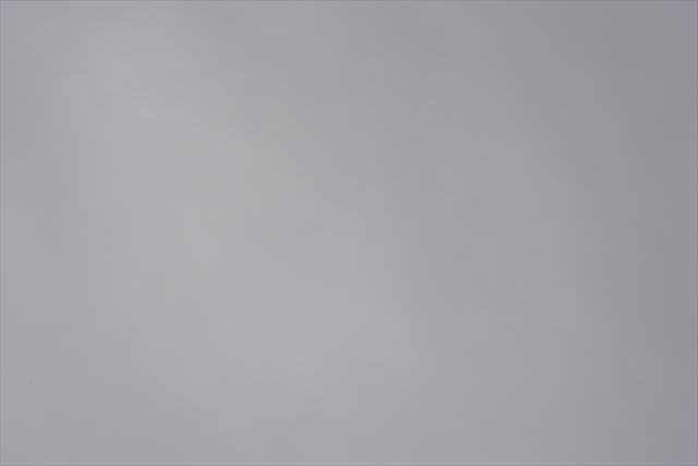 雲ってます。天気予報どおりです