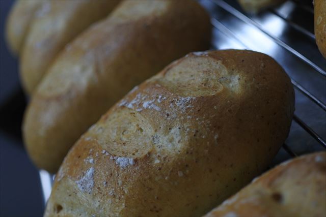 パンが並んでいる写真