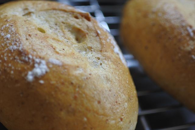 焼き立てのパンがいい香り