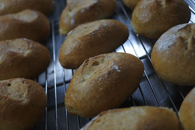 パンがサクサクでした