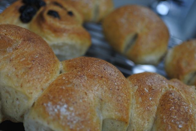 焼き立てのパンがいい香り