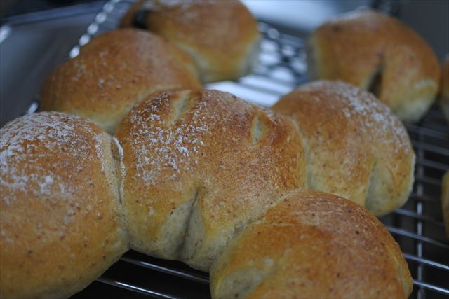 変わった形のパンですね